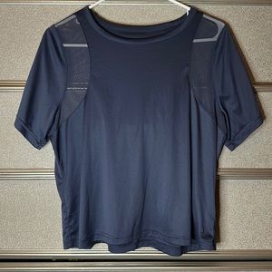 Blue Workout Top